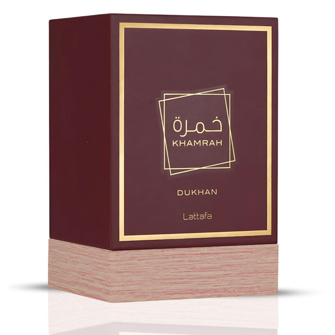 Lattafa Khamrah Dukhan Eau de Parfum 100 ml côté droit