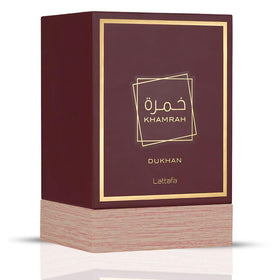 Lattafa Khamrah Dukhan Eau de Parfum 100 ml côté droit