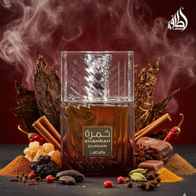 Lattafa Khamrah Dukhan Eau de Parfum 100 ml vue arrière