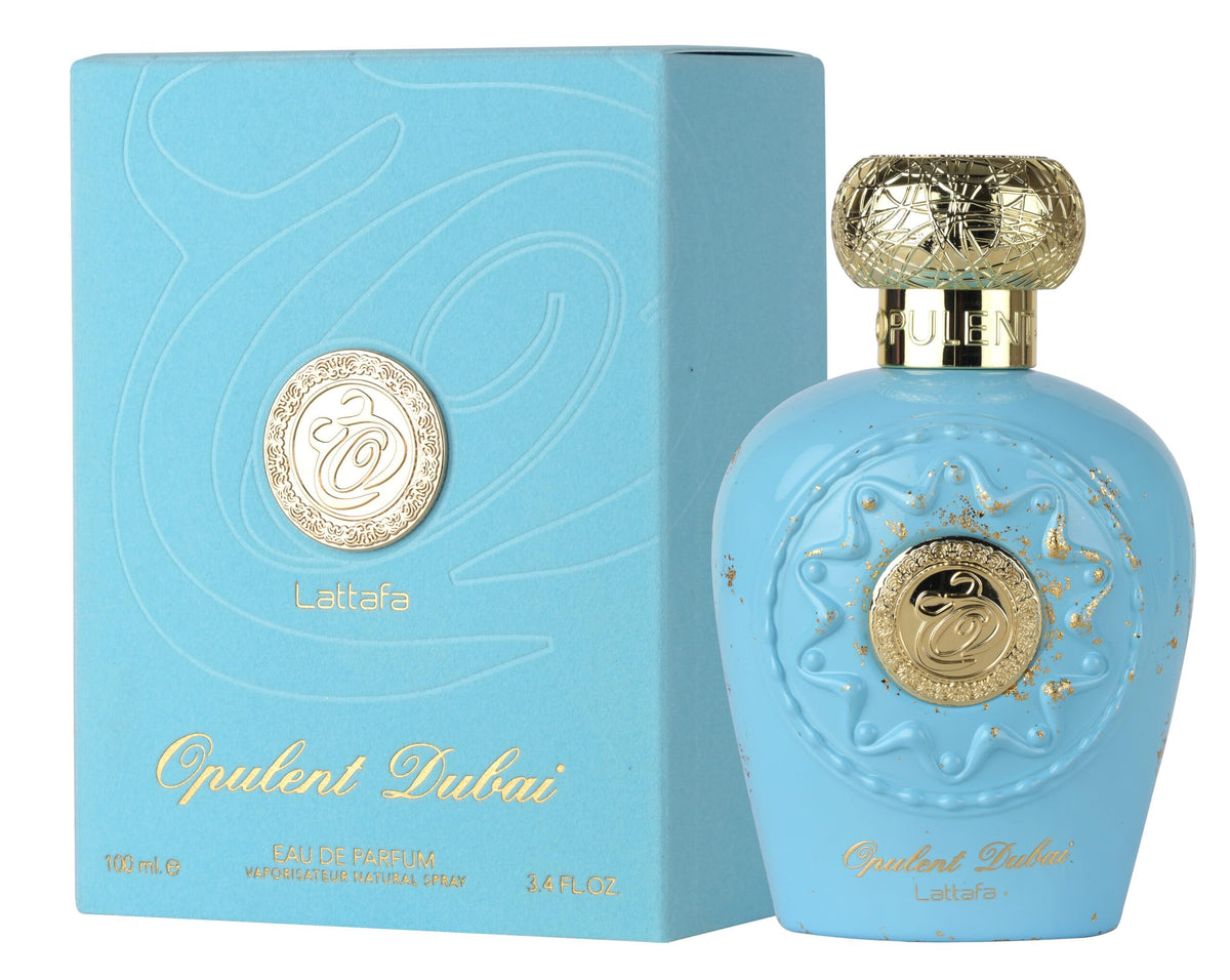 Lattafa Opulent Dubai Eau de Parfum 100 ml, vue de côté