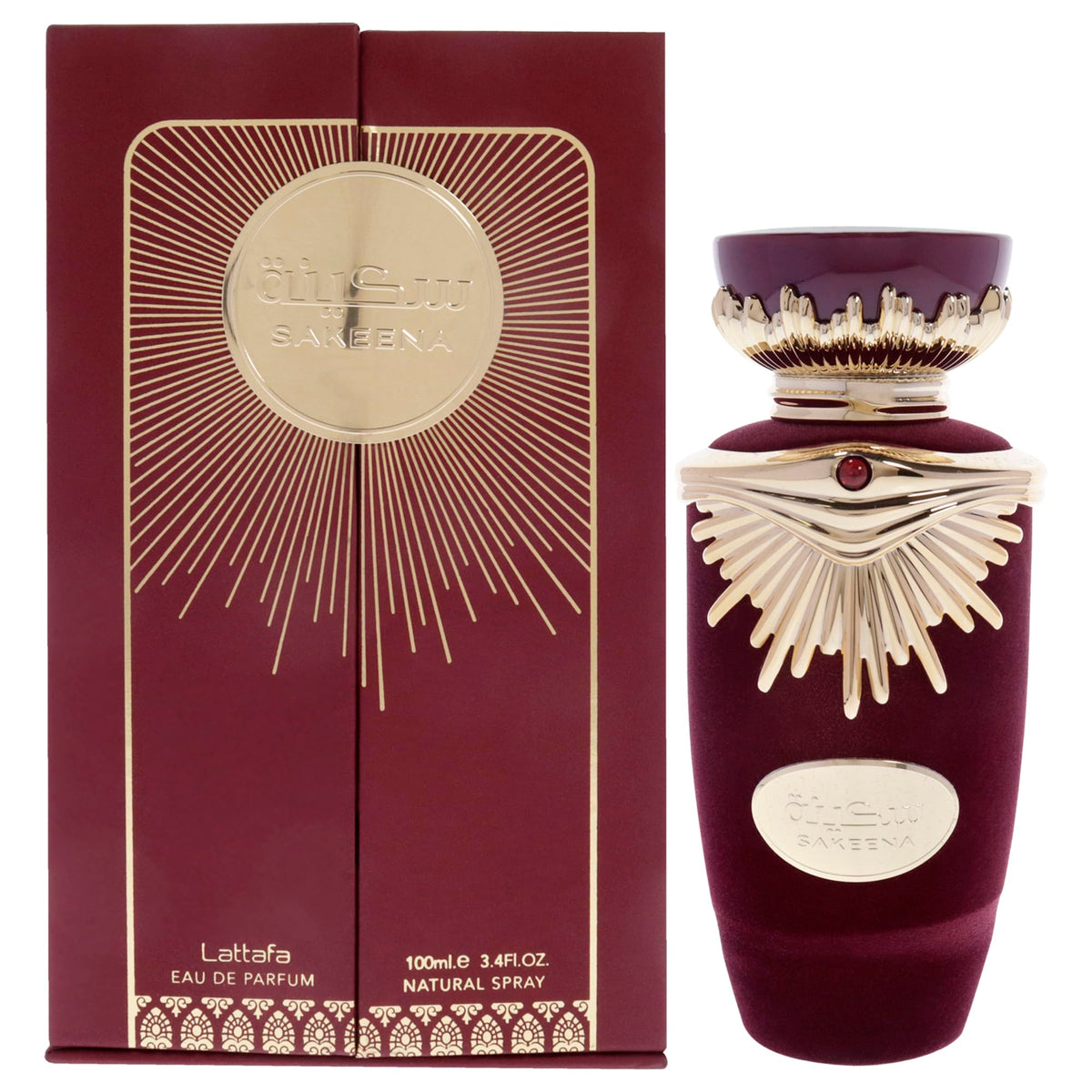 Lattafa Sakeena Eau de Parfum 100 ml vue de face