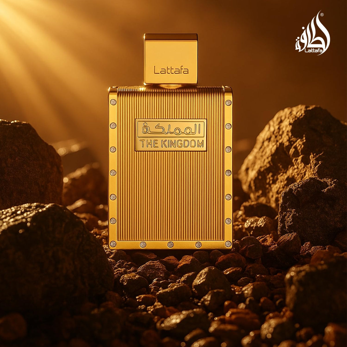 Lattafa The Kingdom Eau De Parfum Spray pour Hommes 100 ml détails