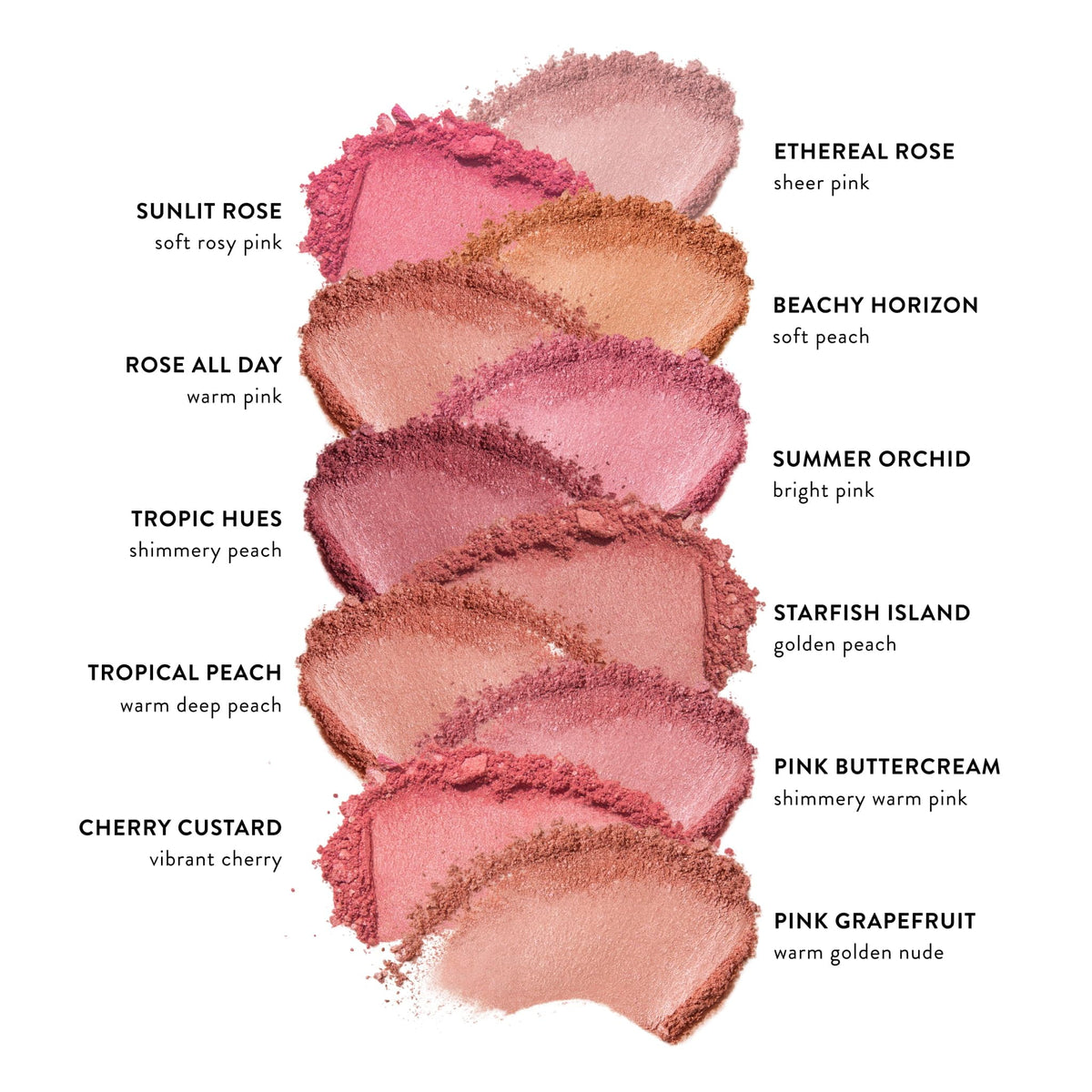 LAURA GELLER Baked Blush-n-Brighten Poudrier Sunswept sur peau