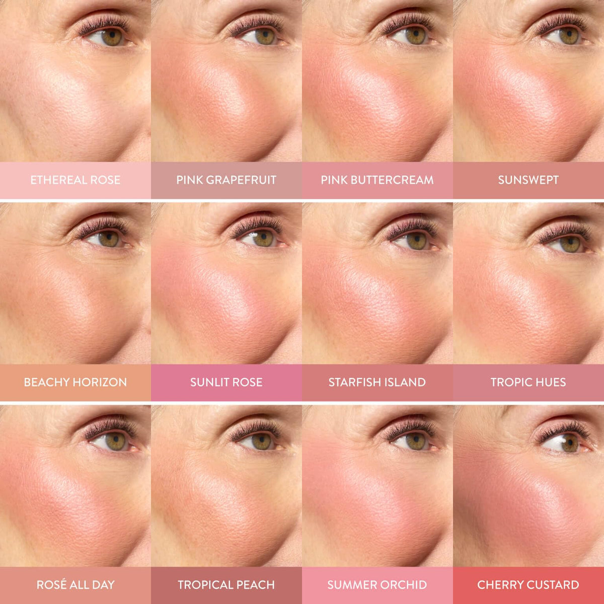 LAURA GELLER Baked Blush-n-Brighten Tropic Hues en utilisation