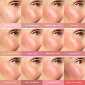 LAURA GELLER Baked Blush-n-Brighten Tropic Hues en utilisation