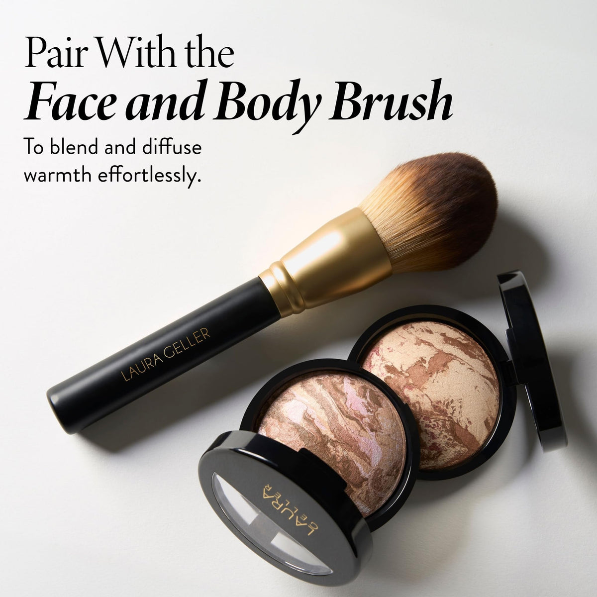 LAURA GELLER Baked Bronze-N-Brighten près d'autres produits de maquillage