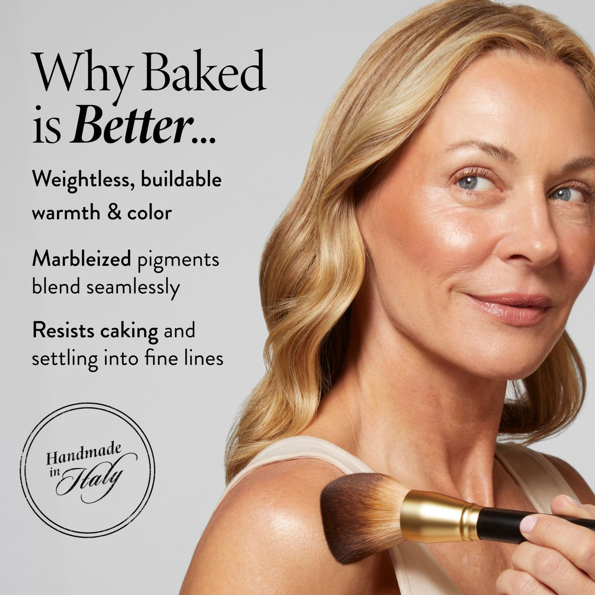 LAURA GELLER Baked Bronze-N-Brighten texture de la poudre