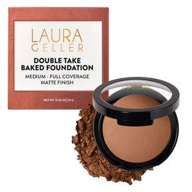 LAURA GELLER Baked Double Take Poudrier Fond de Teint Toffee vue de face
