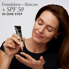 LAURA GELLER Better Than Block Fond de Teint SPF 50+ ingrédients naturels