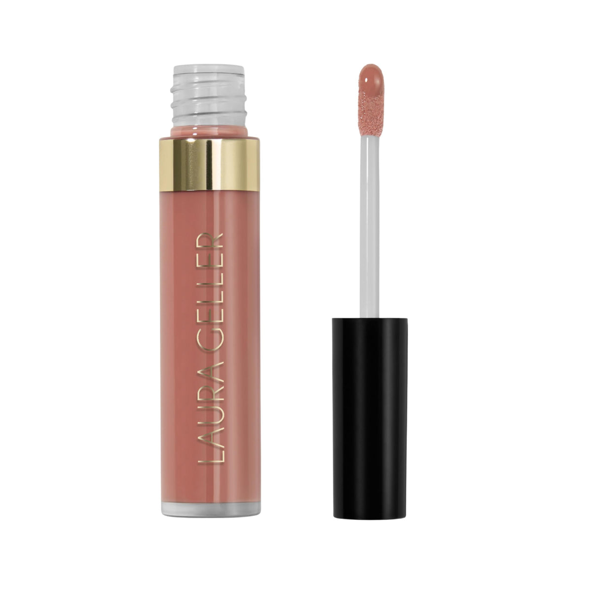 LAURA GELLER Color Luster Lip Gloss Turkish Delight tube avant
