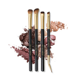 LAURA GELLER ensemble de 4 pinceaux pour ombre à paupières, vue de face