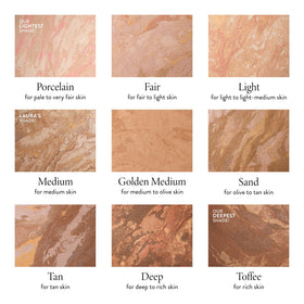LAURA GELLER Fond de Teint Poudré Illuminant Porcelain vue latérale