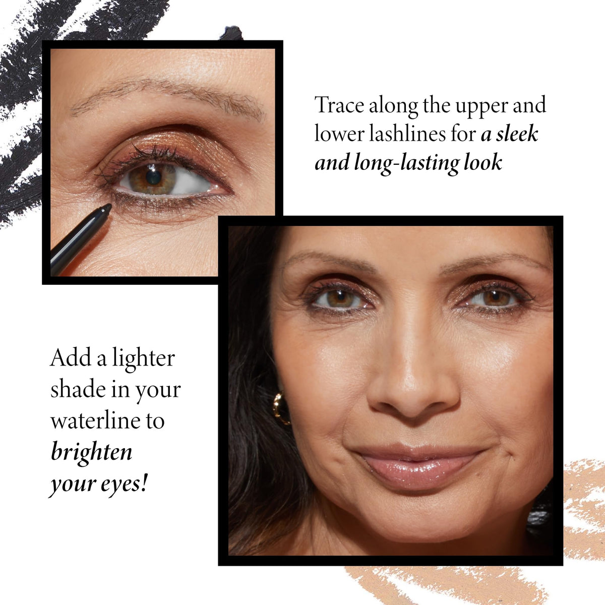 LAURA GELLER Gel Eyeliner Noir avec texture crémeuse