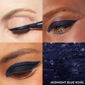 LAURA GELLER Kajal Eyeliner Bleu Nuit avec taille-crayon intégré