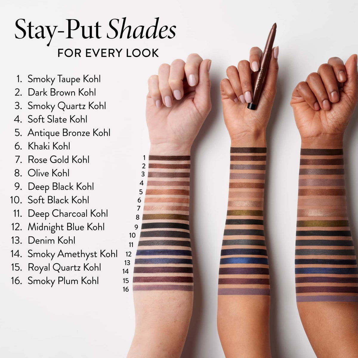 LAURA GELLER Kajal eyeliner packaging avec dimensions