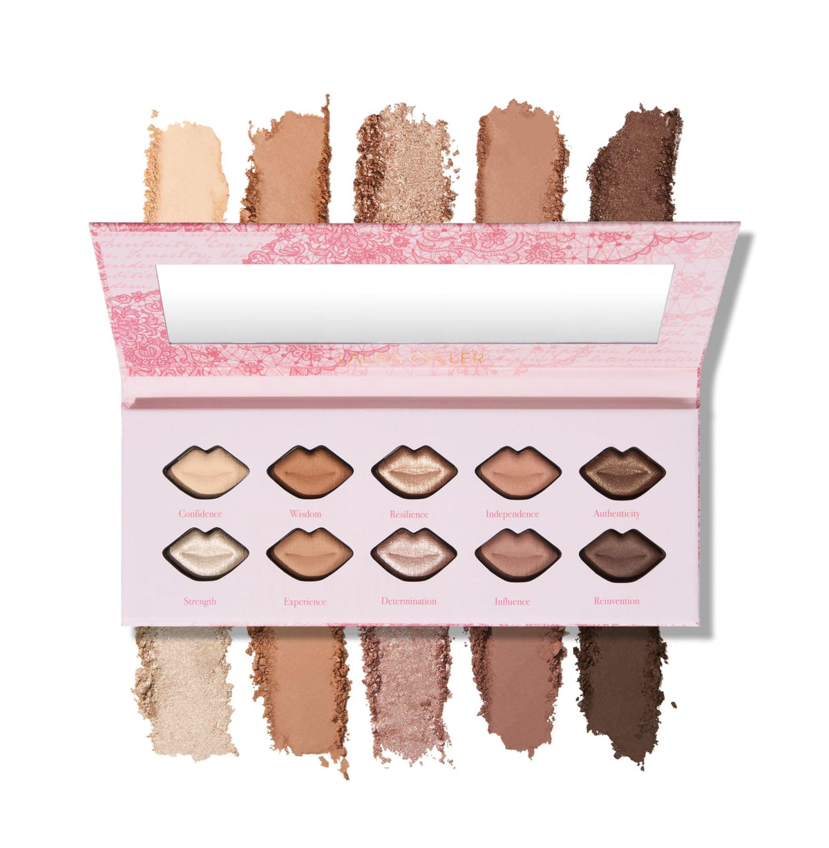 LAURA GELLER NEW YORK Palette de Fards à Paupières Baked Kisses vue avant