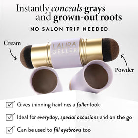 LAURA GELLER Root Touch-Up brun moyen vue arrière