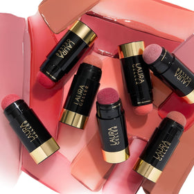 LAURA GELLER Serum Blush Tint Blushing Berry dans son emballage