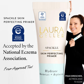 LAURA GELLER Spackle Primer Hydratant application sur le visage