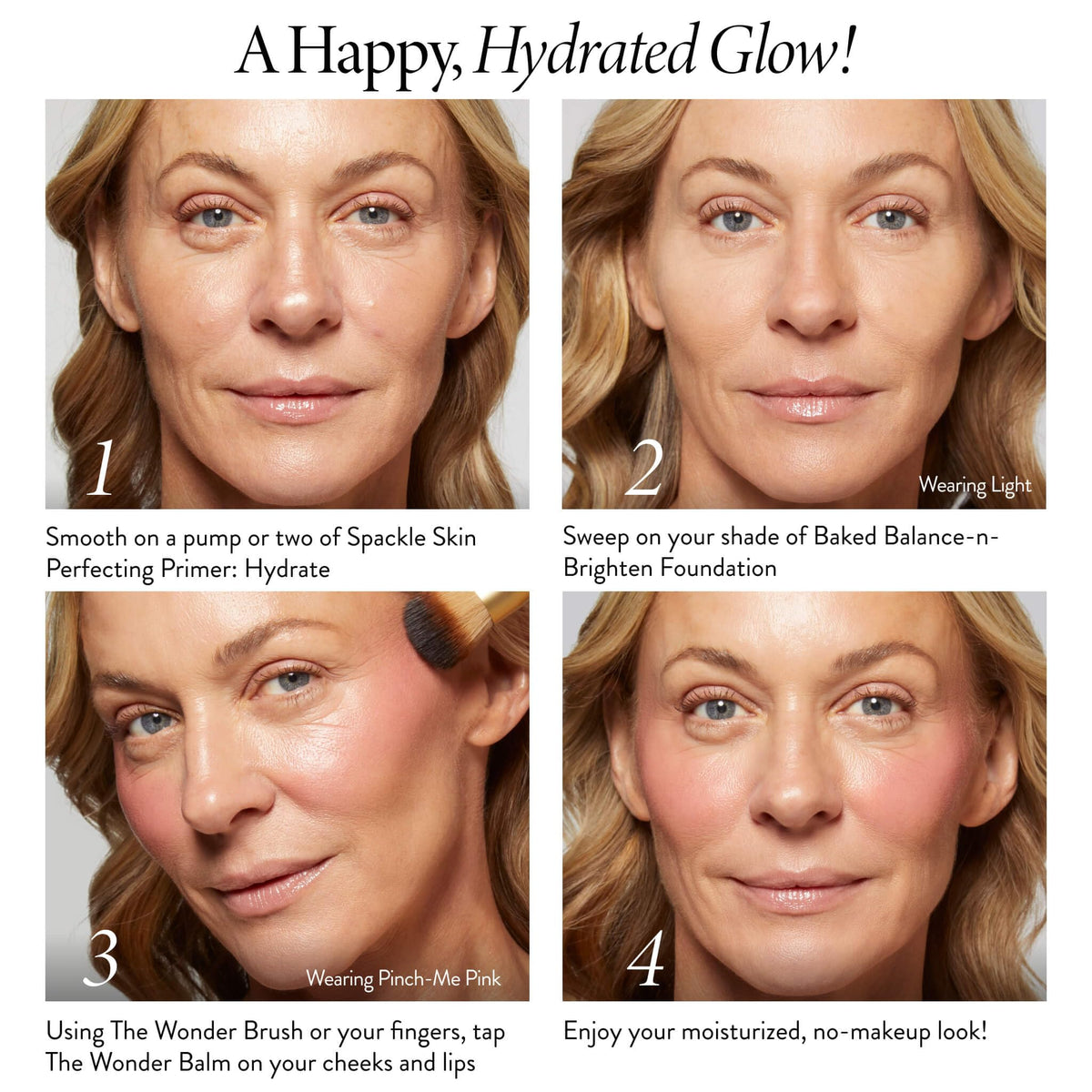 LAURA GELLER Spackle Primer Hydratant avec accessoires de maquillage