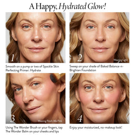 LAURA GELLER Spackle Primer Hydratant avec accessoires de maquillage