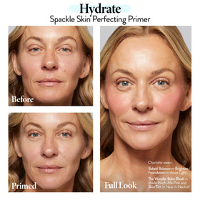 LAURA GELLER Spackle Primer Hydratant texture sur la main
