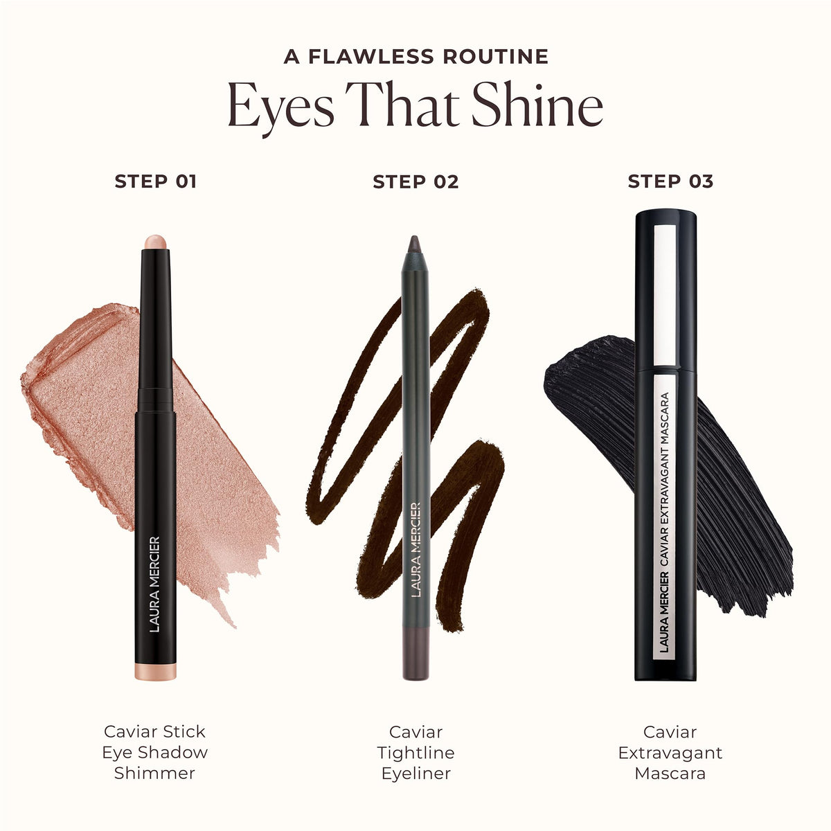 Laura Mercier Caviar Stick Eye Shadow Starlight 9g présentation