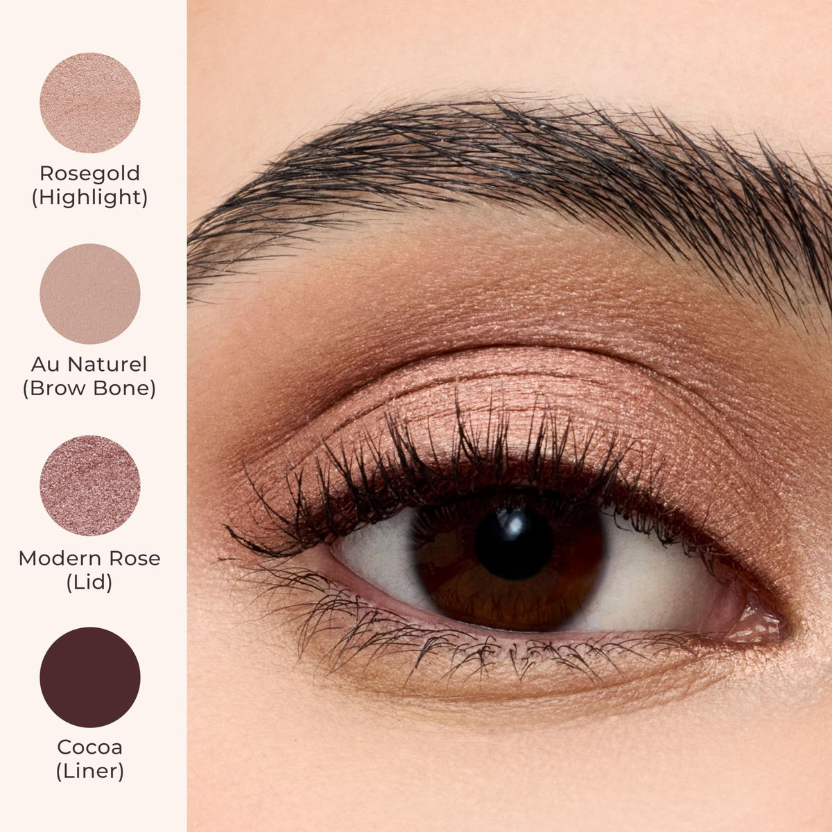 Laura Mercier Caviar Stick Ombre à Paupières Modern Rose en gros plan