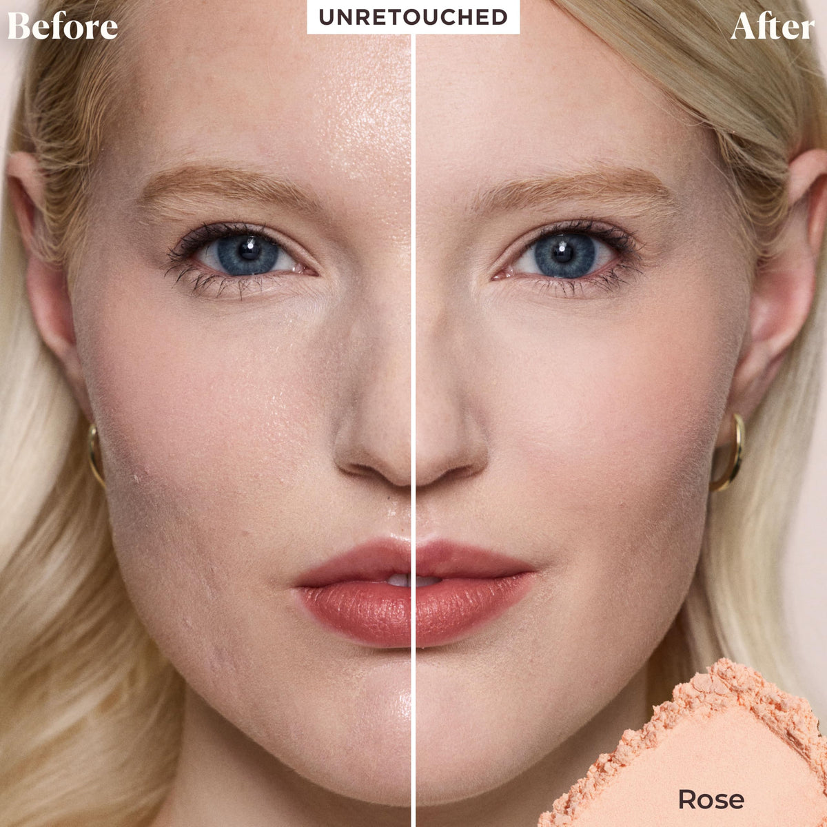 Laura Mercier Poudre Libre Ultra-Blur 110g en contexte sur une table de maquillage