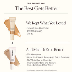 Laura Mercier Tinted Moisturizer affiché sur une table