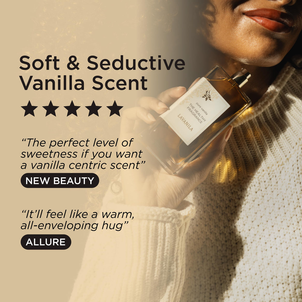 Lavanila Eau de Parfum Pure Vanille 50ml dans un cadre de beauté