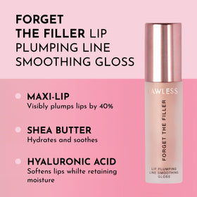 Lawless gloss à lèvres Glazed texture crémeuse sur applicateur