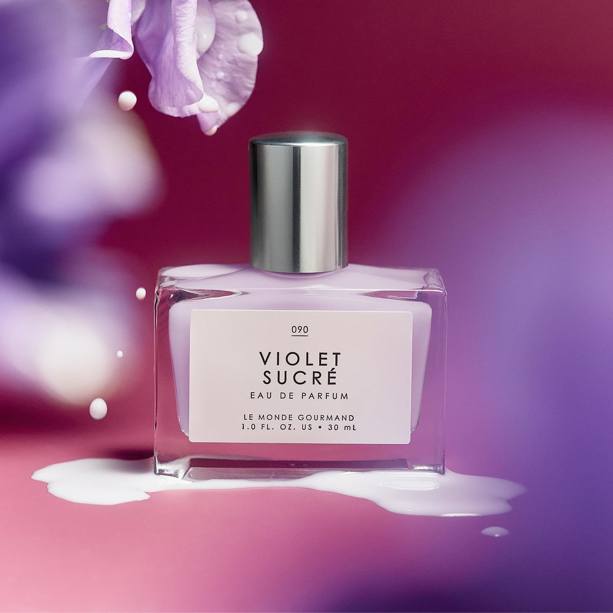 Le Monde Gourmand Eau de Parfum Violet Sucré 30 ml, dimensions du produit