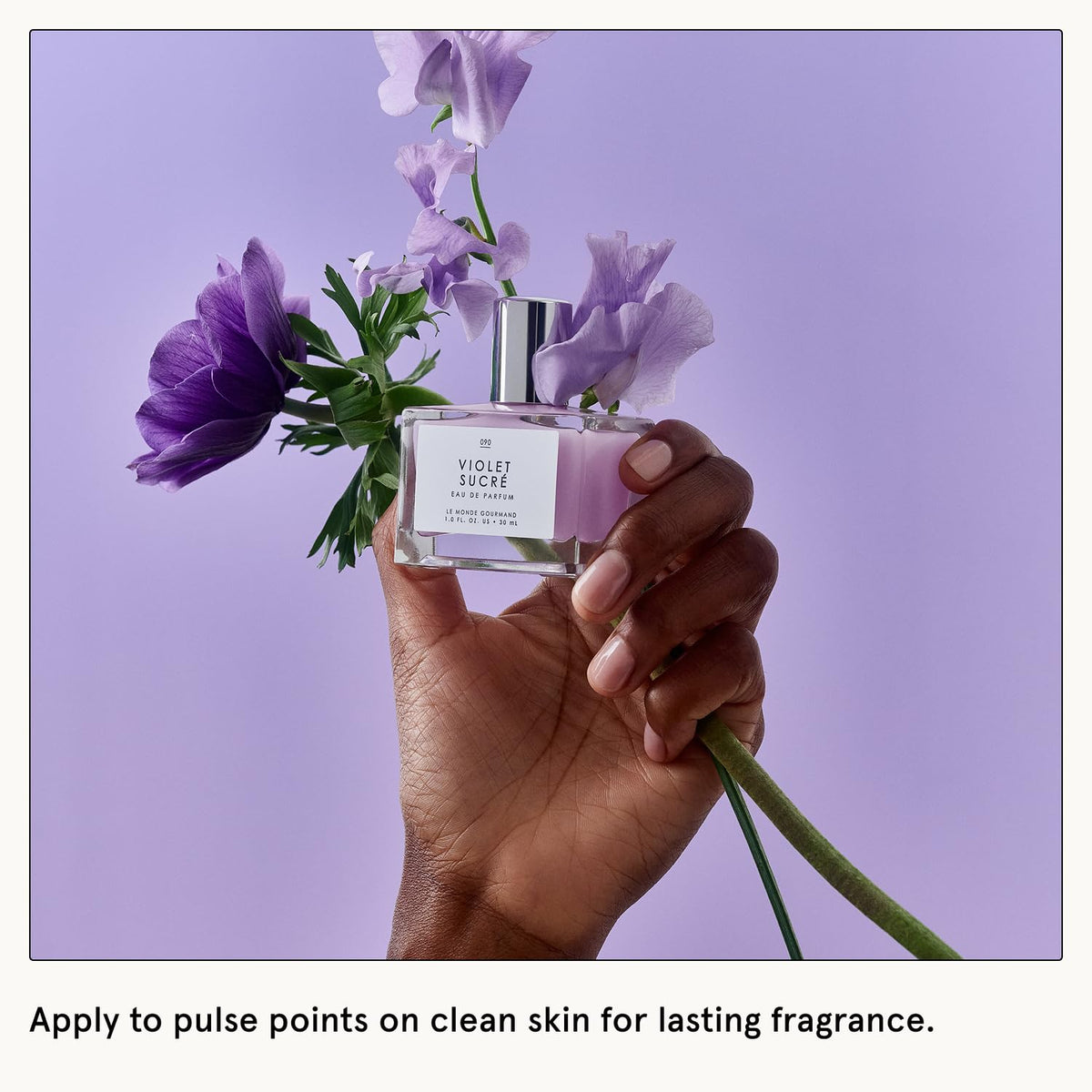 Le Monde Gourmand Eau de Parfum Violet Sucré 30 ml, flacon avec bouchon