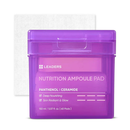 LEADERS Ampoule Toner Pad 150ml vue de face avec packaging