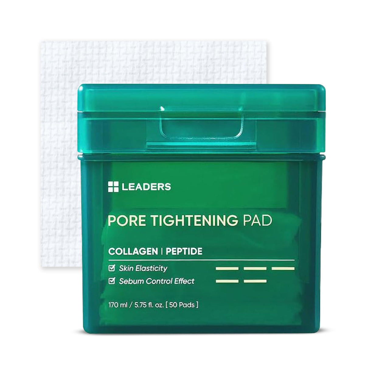 LEADERS Pore Tightening Toner Pad 50 Pads front view