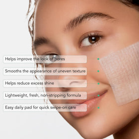 LEADERS Pore Tightening Toner Pad side view showing pads