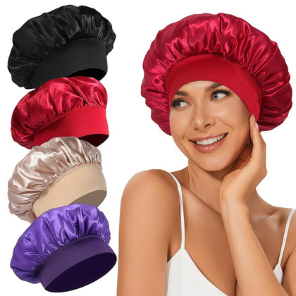 LEADUWAY Bonnet en Satin Or vue de face