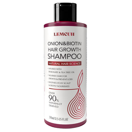 Lemcuh Shampoo Croissance Cheveux 472g vue avant avec étiquette