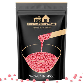 Lifestance kit de cire dure 450g avec parfum rose vue de face
