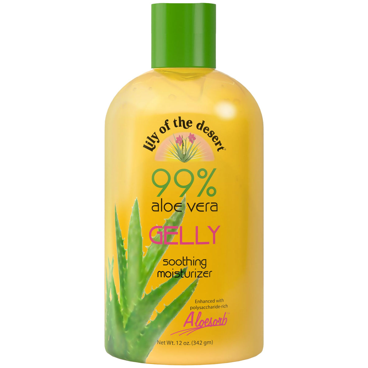 Lily Of The Desert Gelly Moisturizer Aloe Vera 12 Fl Oz front view