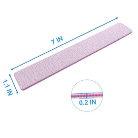Limas à ongles GigaGround 80/80 Grit en utilisation