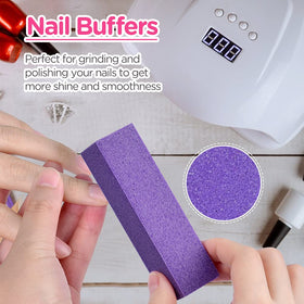 Lime à deux faces TsMADDTs pour finition d'ongles