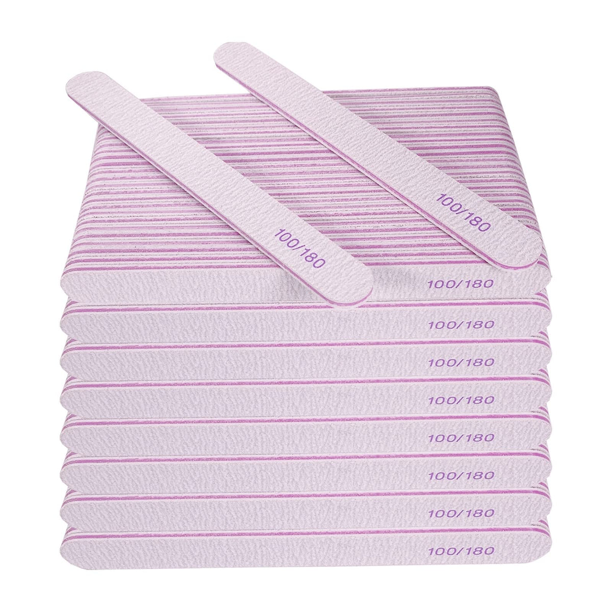 Lime à Ongles AhaTopia 200 Pcs avec double face 100/180 Grit