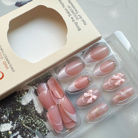 lime à ongles et autocollants de colle inclus avec les faux ongles