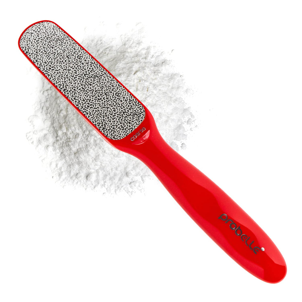 Lime à pieds Probelle double face en nickel vue avant avec finition rouge