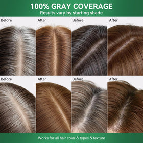 Limer shampoo teinture châtaigne 6 en 1 texture du produit