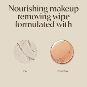 Lingette Aveeno Calm + Restore en utilisation sur le visage