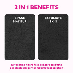 Lingette MakeUp Eraser en gros plan, texture douce