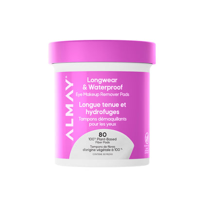 Lingettes démaquillantes Almay Longwear Waterproof en pot